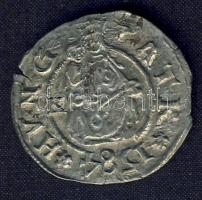 Rudolf 1584KB Denár Ag ÉH.811a T:3