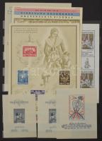 Csehszlovákia nagy tétel: rendező, gyűjteményrészek, blokkok, kisívek, több száz Hradzsin bélyeg hoz...