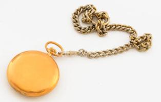 Certina zsebóra. Kézi felhúzós, hibátlan állapot, eredeti dobozában d: 45 mm, lánccal