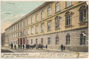 1904 Nagyszombat, Tyrnau, Trnava; Római katolikus elemi és polgári leányiskola és római katolikus tanítónőképző intézet / school, teachers' training institute (b)