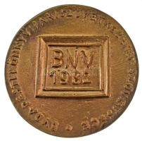 Borsos Miklós (1906-1990) 1982. "Budapesti Könnyűipari Szövetkezetek Szövetsége BNV" kétol...