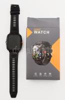 Smart Watch okosóra, leírással, dobozában, működik.