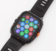 Smart Watch okosóra, leírással, dobozában, működik