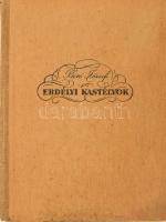 Bíró József: Erdélyi kastélyok. Bp.,(1943.), Új Idők, 1 (színes címkép) t. + 209 p.+LXXII (fekete-fehér fotókkal) t. Kiadói félvászon-kötés, kissé kopott, kissé foltos borítóval, kissé foltos lapélekkel.