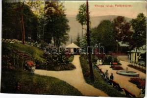 Vihnye, Vihnyefürdő, Kúpele Vyhne; Park részlet. Joerges A. özv. és fia kiadása / park (EM)