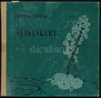 Farkas László: Sziklakert. Bp., 1964, Mezőgazdasági Kiadó, 245+(3) p. Egyetlen kiadás. Kiadói félvászon-kötés, kissé sérült, kopottas borítóval, kissé foltos gerinccel. Megjelent 4200 példányban.