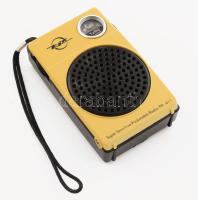 Orosz zsebrádió, működik, 11x7 cm