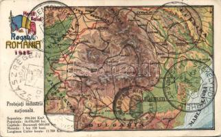 Romania map Emb. So.Stpl (EB)