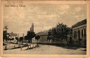 Vágújhely, Neustadt an der Waag, Nové Mesto nad Váhom; utca / street view (EK)