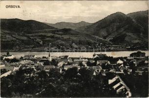Orsova, látkép. Hutterer G. kiadása / general view (EK)