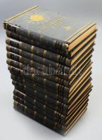 A műveltség útja I-XV. köt. Szerk.: Harsányi Zsolt, Hegedűs Loránt, Kézdi-Kovács László, Lambrecht Kálmán, Rapaics Rajmund, Süle Antal. Bp., [1929-1933], Tolnai. Gazdag szövegközti képanyaggal. Teljes! Kompletten Ritka! Kiadói, aranyozott egészvászon-kötésben, kopott borítókkal, 4 kötet gerince javított, sérült.