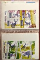 ~100 db főleg postatiszta blokk az egész világból sok jó motívummal, tengeren túlival levél berakóban