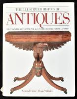 Mallalieu, Huon: The Illustrated History of Antiques. London, 1991. Quantum books. Kiadói egészvászon kötésben, kissé szakadt papír védőborítóval, angol nyelven, 640p. Színes képekkel rendkívül gazdagon illusztrált kiadvány.