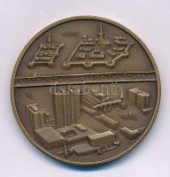 Simon Ferenc (1922-2015) 1985. "MÉE - A török uralom véget ért / A szolnoki vár 300 éve szabad 1685 1985" kétoldalas bronz emlékérem T:AU Adamo SK3