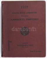 Magyar vasúti szaknaptár. Közlekedési almanach és sematizmus. 1912. XI. évf. Szerk.: Wodiáner Béla A...