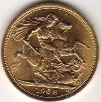 Nagybritannia 1968 1Ł 7,9881g arany T:1 aranyáron !