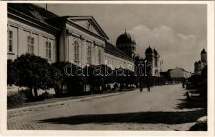 Szatmárnémeti, Szatmár, Satu Mare; Város részlet, Széchenyi utca / street view