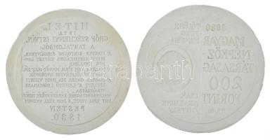 1980. 200Ft "Széchenyi István / A Hitel megjelenésének 150. évfordulója" meg nem valósult ...