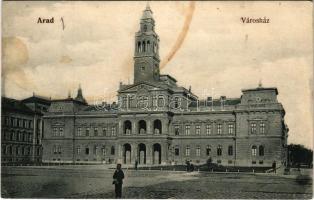 Arad, Városháza / town hall (fl)