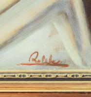 Rolek Gábor (XX. sz. vége/XXI. sz. eleje): Emese. Olaj, farost, jelzett, dekoratív fakeretben, 31,5×...