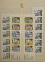 23 db San Marino, olasz, Vatikán bélyegfüzet 8 lapos A/4 berakóban