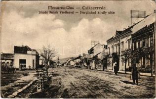 Csíkszereda, Miercurea Ciuc; Ferdinánd király utca. Swoboda M. kiadása / Strada Regele Ferdinand / street (Rb)