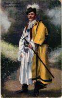 Magyar népviselet. K.J. Bp. 1918/22. / Ungarische Volkstracht / Hungarian folklore (kopott sarkak / worn corners)