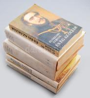 Vegyes Kossuthtal és Széchenyivel kapcsolatos könyv tétel - Kunszabó Ferenc: És ég az oltár; Vas Zoltán: Kossuth Lajos élete; Surányi Miklós: Egyedül vagyunk. Kötetenként változó kötésben és állapotban.