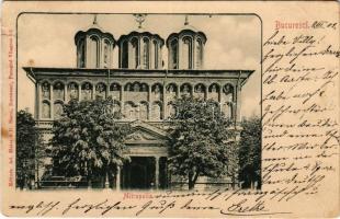 1902 Bucharest, Bukarest, Bucuresti, Bucuresci; Mitropolia. Editura Ad. Maier D. Stern (tear)