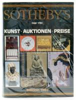 Sotheby's Kunst, Auktionen, Preise. 1987. Kiadói egészvászon kötés, papír védőborítóval, fóliába csomagolva, jó állapotban.