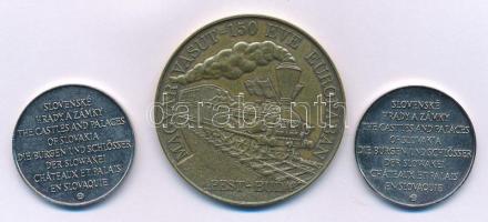 Szlovákia DN(1995) "Szlovákia Várai és Kastélyai" sorozat 2xklf tagja: "Pozsonyi vár&...