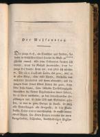 Clauren, [Heinrich]: Der Meßsonntag. Wien, 1825, Anton v. Hayful, 1 (címkép) t.+ 188 p. Német nyelve...