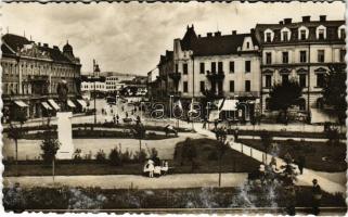 1938 Csap, Cop, Chop; gyógyszertár, tér, üzletek / square, pharmacy, shops (felületi sérülés / surface damage)