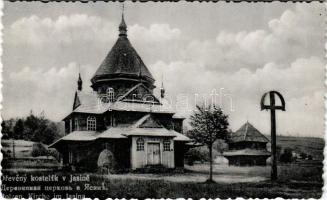 Kőrösmező, Körösmező, Yasinia, Yasinya, Jaszinya, Jassinja, Jasina; Dreveny Kostelík / fatemplom / wooden church