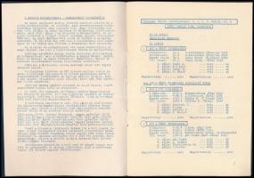 1965 Magyarország - Nagy-Britannia úszó, mű- és toronyugró mérkőzés programja, ábrákkal, 10p