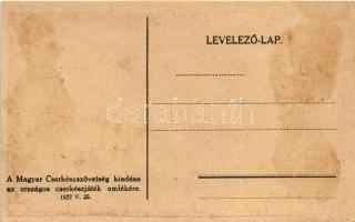 1922 Megfigyelés. A Magyar Cserkészszövetség kiadása az országos cserkészjáték emlékére / Hungarian ...