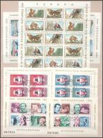 Románia 18 db blokk és kisív