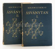 Koch Sándor - Sztrókay Kálmán - Grasselly Gyula: Ásványtan I-II. köt. Bp., 1986, Tankönyvkiadó, 405+3 p.+1 (kihajtható ábra) t. + 1 (melléklet) t.; 5+414-936 p. 3., javított kiadás. Kiadói kartonált papírkötés, kopott borítóval, sérült gerincekkel, az I. kötetben 1 nyomdahibás oldallal (197 p.), amit nyomdai másolattal pótoltak. Megjelent 800 példányban.