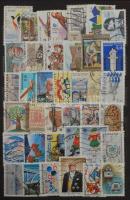 2 db A4 és 7 közepes berakó kis országgyűjteményekkel, összeállításokkal, közte északi és balti álla...