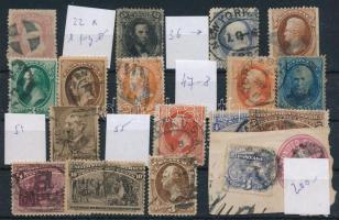 USA kis tétel stecklapon