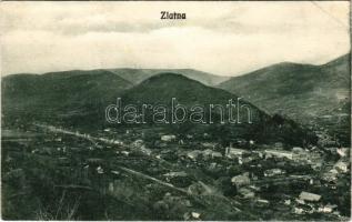 1932 Zalatna, Zlatna; látkép. Traian Baicu kiadása / general view