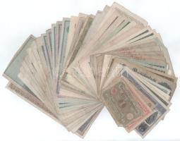 Német Birodalom / Weimar Köztársaság ~1920-1922. 50db-os vegyes inflációs bankjegy tétel T:F,VG