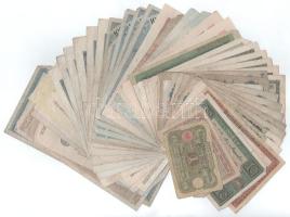 Német Birodalom / Weimar Köztársaság ~1920-1922. 50db-os vegyes inflációs bankjegy tétel T:F,VG