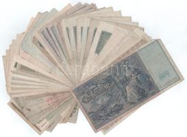 Német Birodalom / Weimar Köztársaság ~1920-1922. 50db-os vegyes inflációs bankjegy tétel T:F,VG