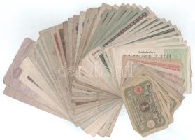 Német Birodalom / Weimar Köztársaság ~1920-1922. 50db-os vegyes inflációs bankjegy tétel T:F,VG