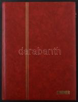 Svájc gyűjtemény, benne sok négyestömb, sok újabb bélyeg, 30 lapos, A/4-es Lindner berakó 54 oldalán