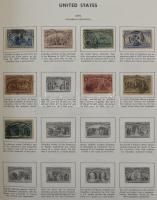 USA több száz bélyeg 2 db albumban
