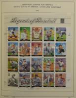 USA több száz bélyeg 2 db albumban