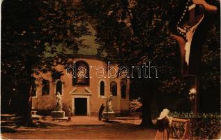 1917 Máriavölgy, Marienthal bei Pressburg, Marianka (Pozsony, Bratislava); Szentkút kápolna / Mariathal, Heilige Brunnenkapelle / chapel, pilgrimage site (Rb)