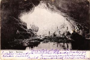 Petrozsény, Petrosani; Boli barlang, belső. Kendoff A. és fia kiadása (Hátszeg) / Bolia cave (Pestera Bolii), interior (r)